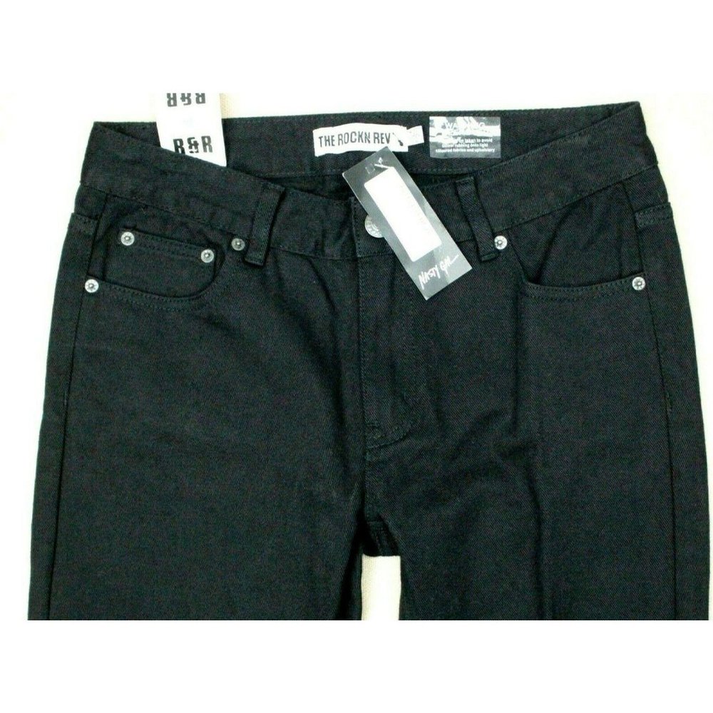 The Rockn Rev Mom Jeans Size Ripped Knee